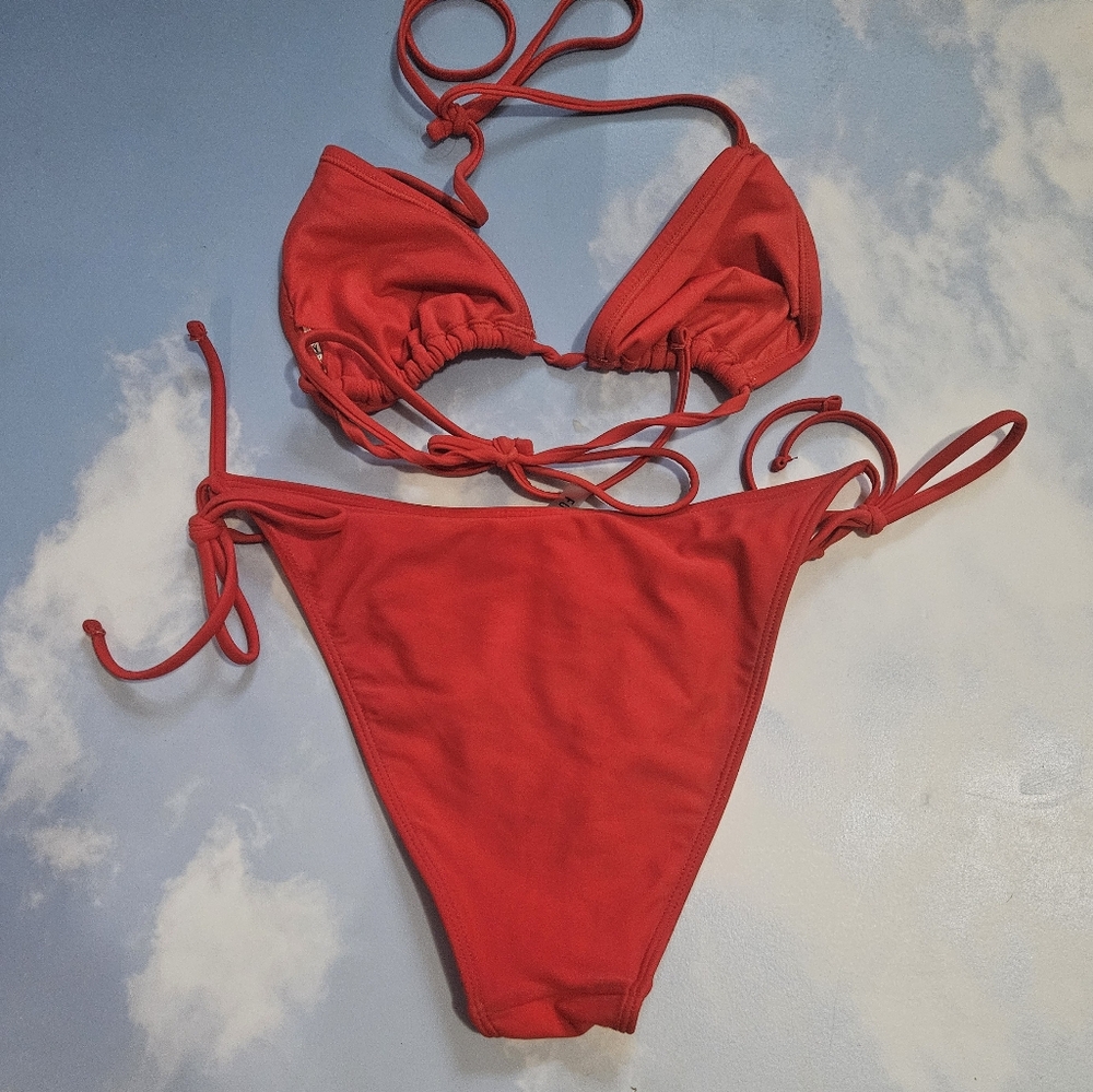 Red String Bikini - Picture 13 of 13